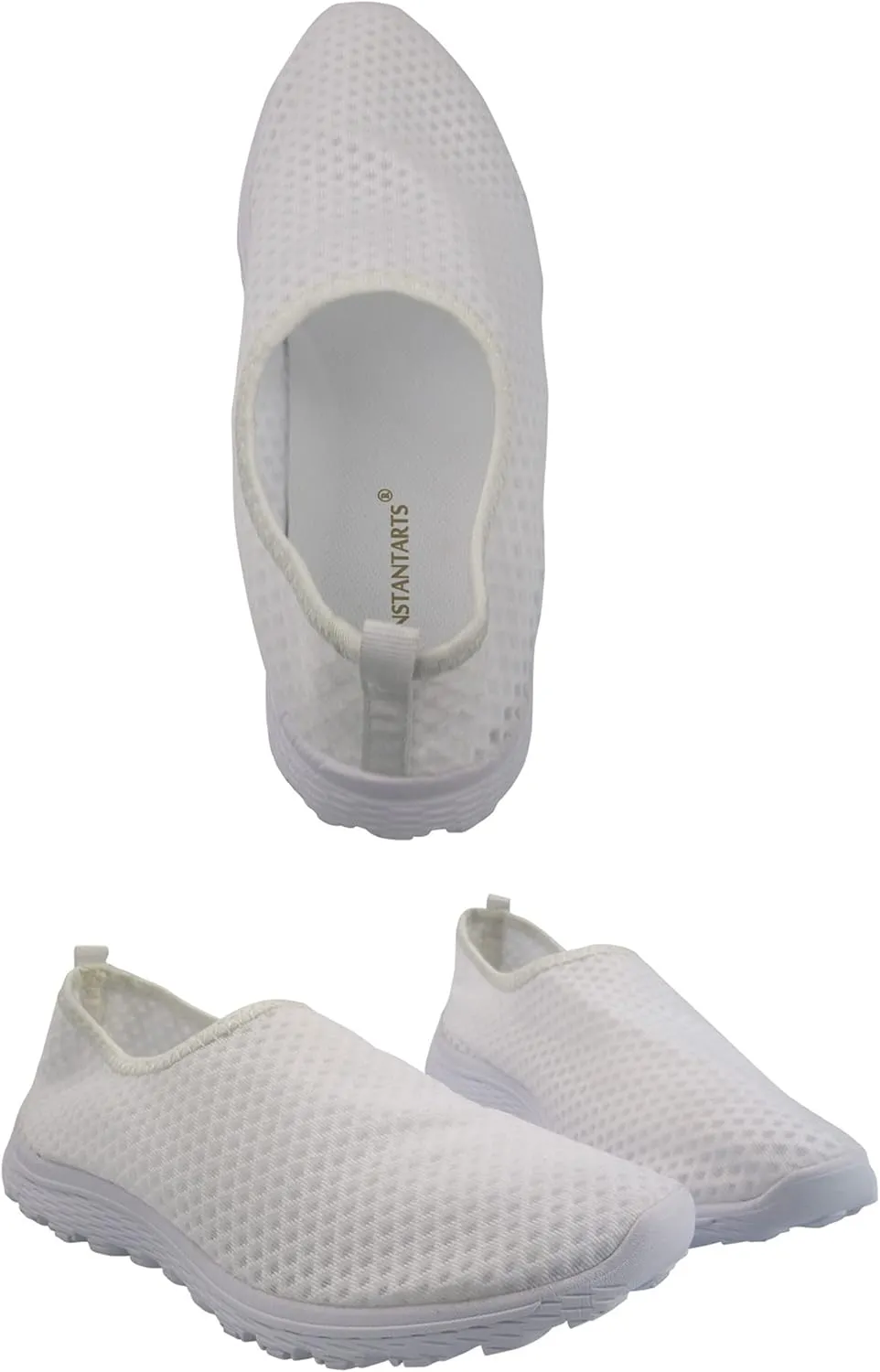 INSTANTARTS 3D Animal Women's Breathable Flat Running Water Shoes Beach Loafer