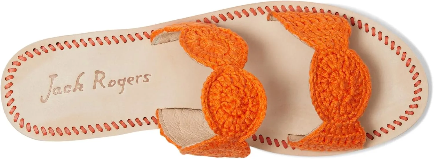 Jack Rogers Women's Laurin Sandal-Crochet Flat