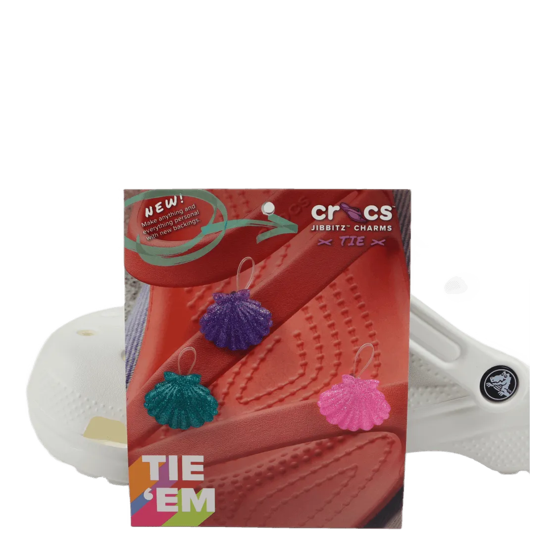 Jibbitz 3-Pack Shell Sandal Backer