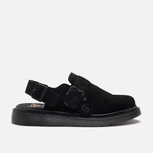 JORGE BLACK REPELLO CALF SUEDE (GUM OIL)