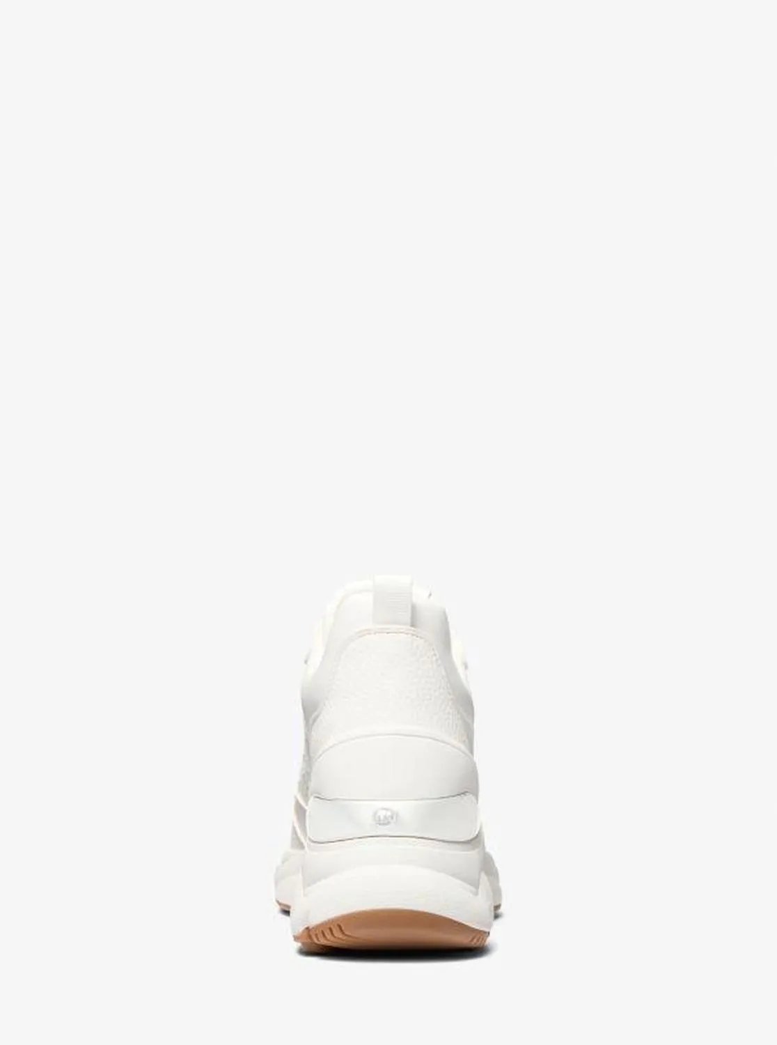 Katrina Sequined Mixed-Media Trainer