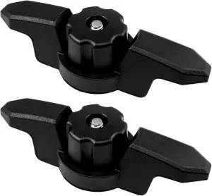 Kayak Anchor Cleat for Kayak Track Mount, 2 Pcs Kayak Cleat for Rail Mount Canoes,Kayak Track Mount Accessories