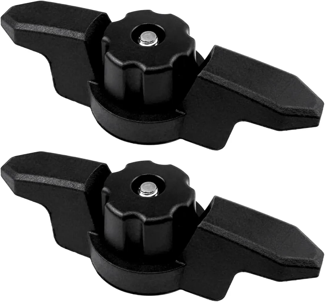 Kayak Anchor Cleat for Kayak Track Mount, 2 Pcs Kayak Cleat for Rail Mount Canoes,Kayak Track Mount Accessories