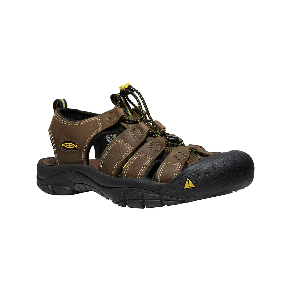 KEEN 1001870 Men's Newport Leather Sandal - Bison