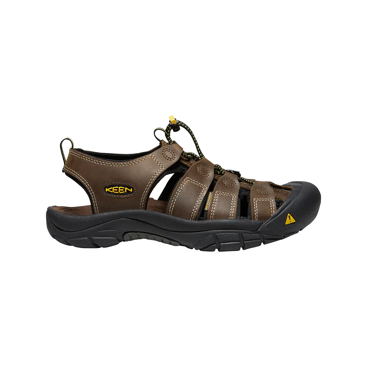 KEEN 1001870 Men's Newport Leather Sandal - Bison