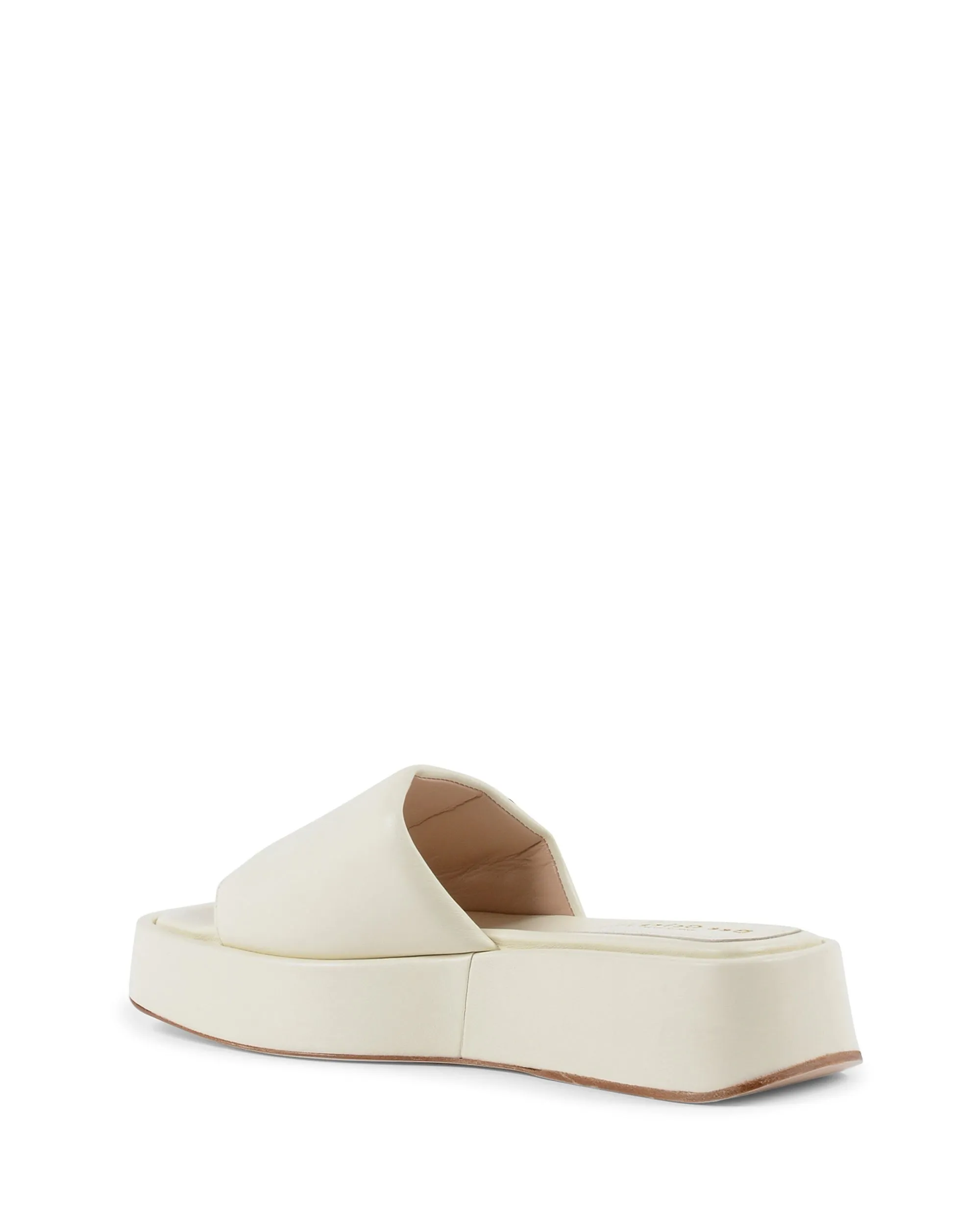 Kimmy Heeled Mule - Cream