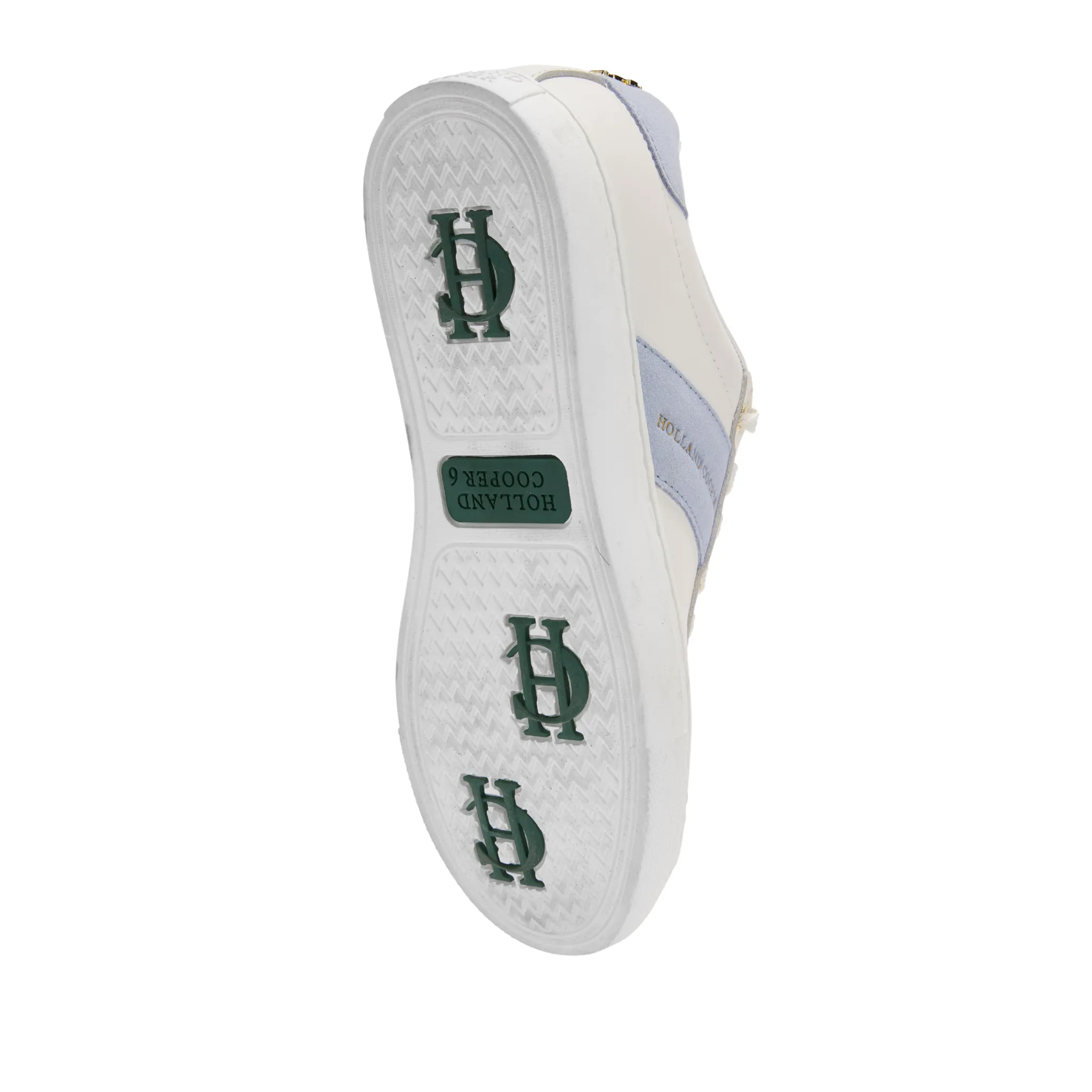 Knightsbridge Court Trainer White Smokey Blue