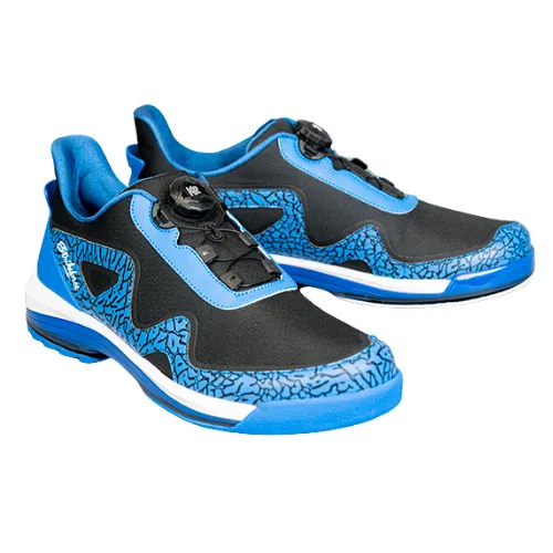 KR Strikeforce TPC Gladiator Blue/Black High Performance Mens Right Hand Bowling Shoes