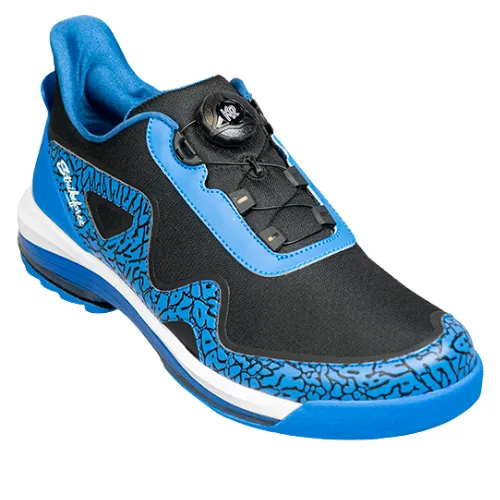 KR Strikeforce TPC Gladiator Blue/Black High Performance Mens Right Hand Bowling Shoes
