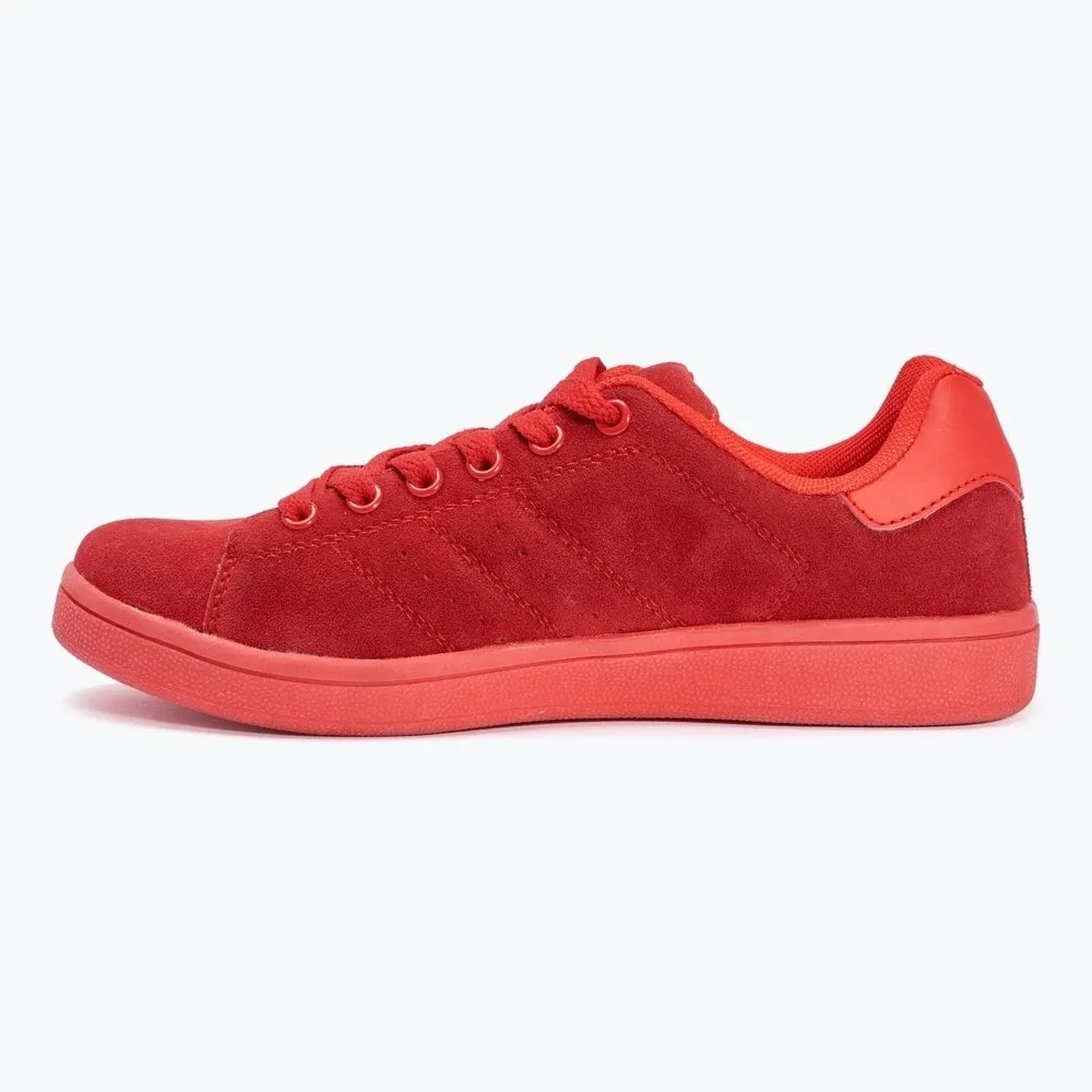 Lace Up Flatform Trainers