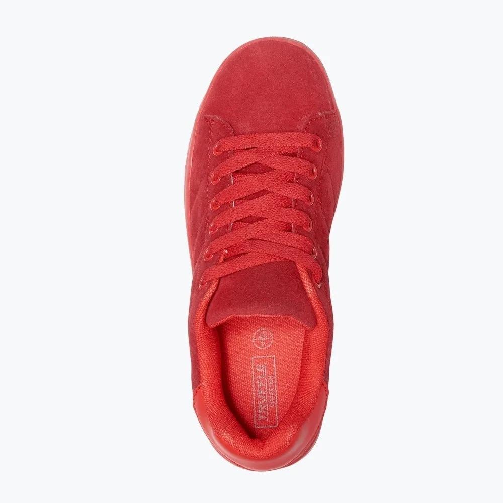 Lace Up Flatform Trainers