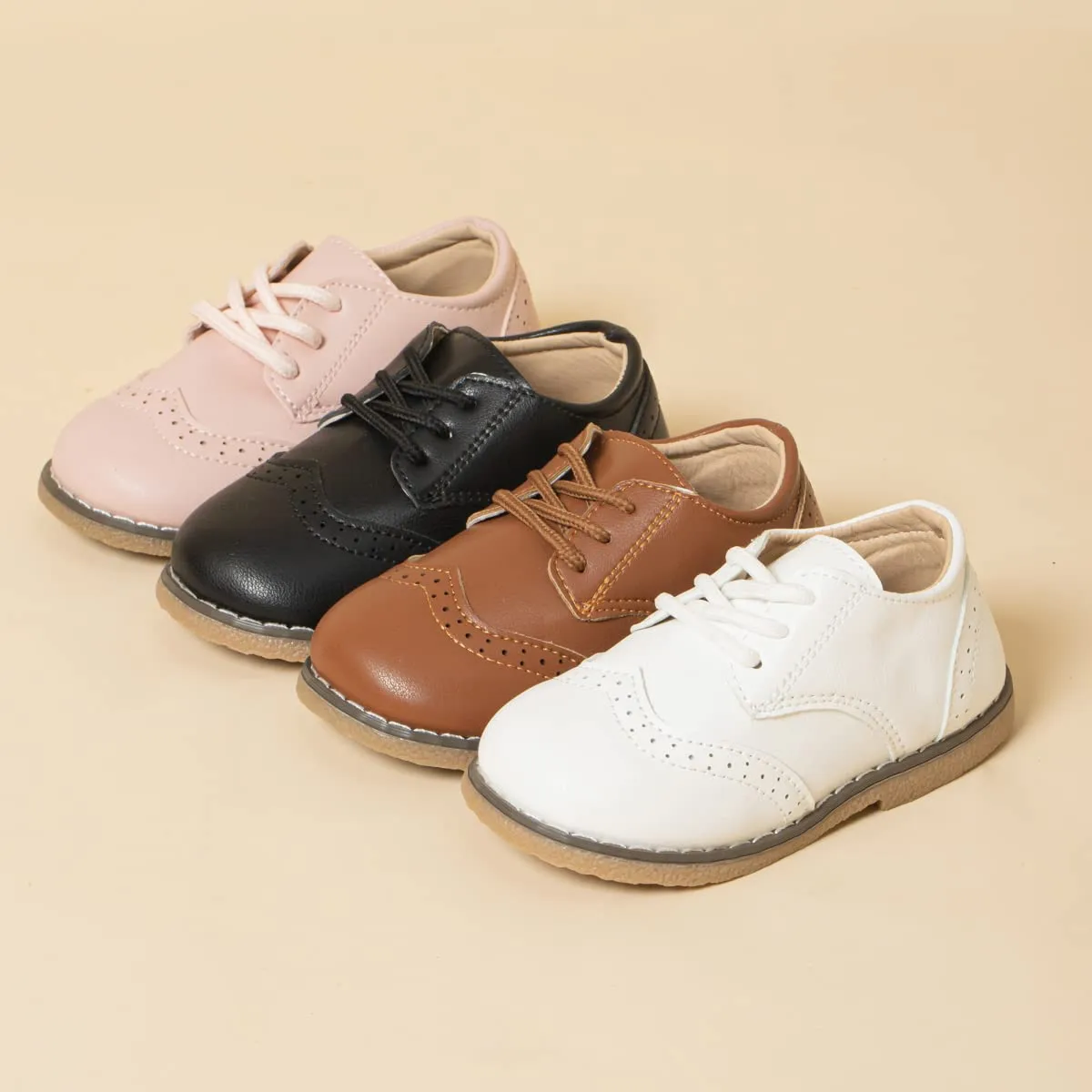 Lace-Up Oxfords Loafer Flats