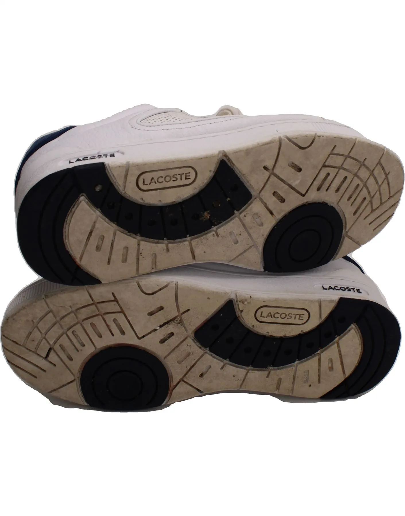 LACOSTE Mens Trainers UK Size 8 White