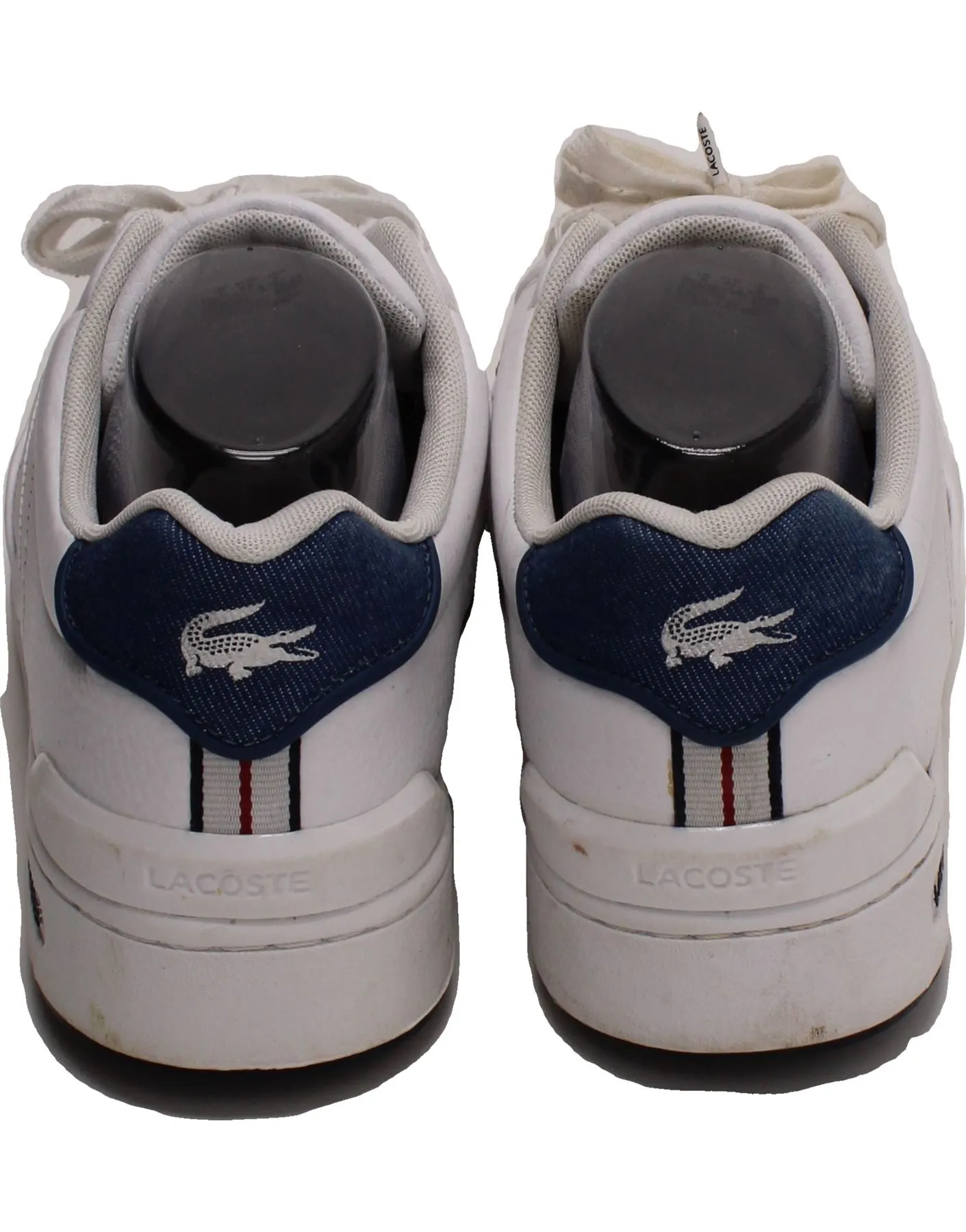 LACOSTE Mens Trainers UK Size 8 White