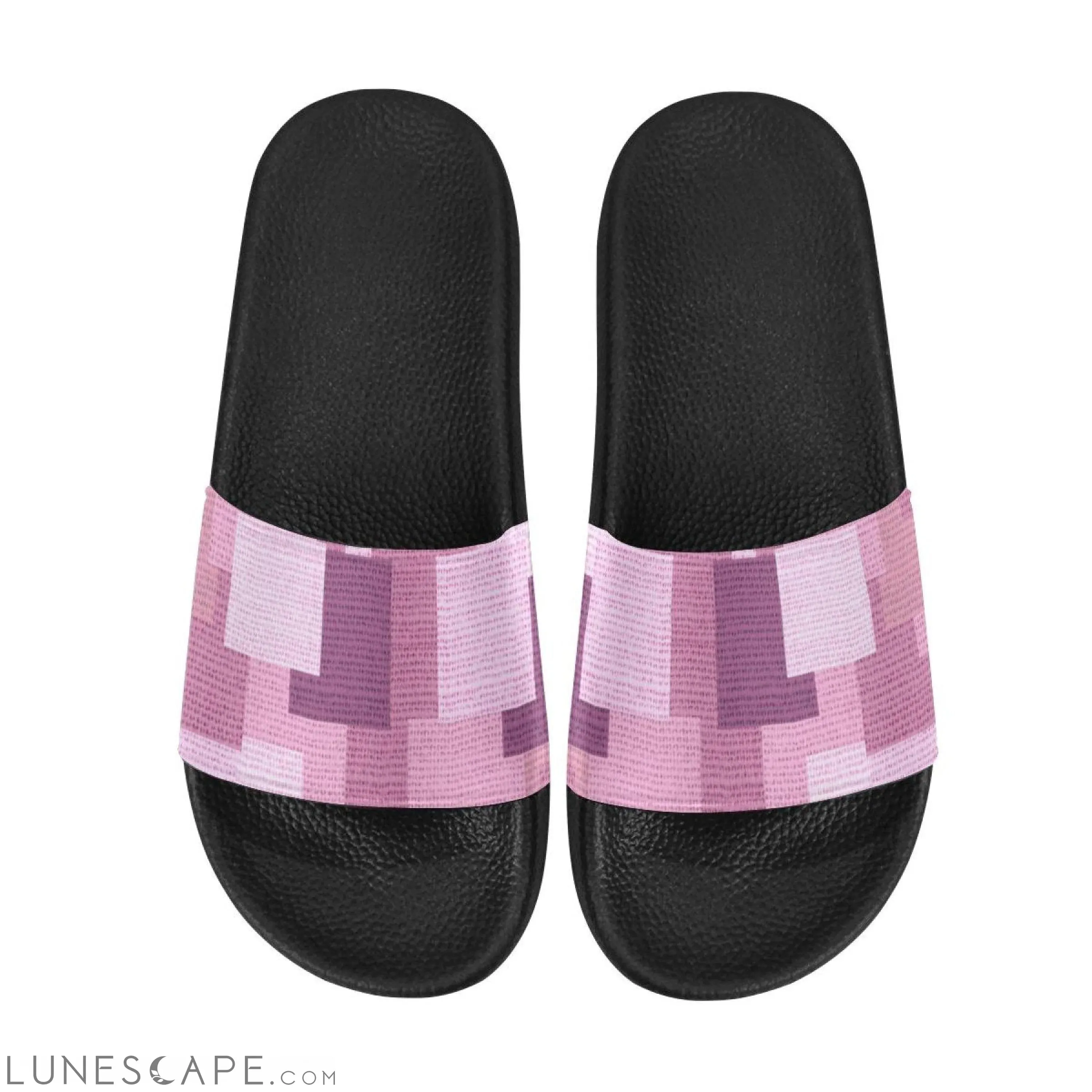 Layered Checks Beach Slides