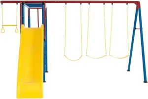 Lifetime 91022 Monkey Bar Adventure Swing Set, Primary