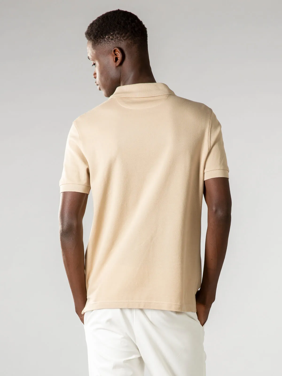 Light Beige Polo Shirt