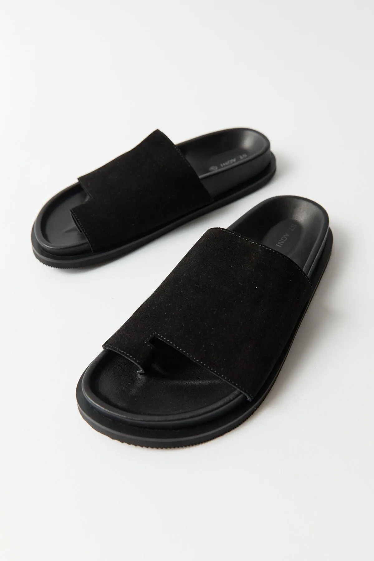 Loe Suede Slide