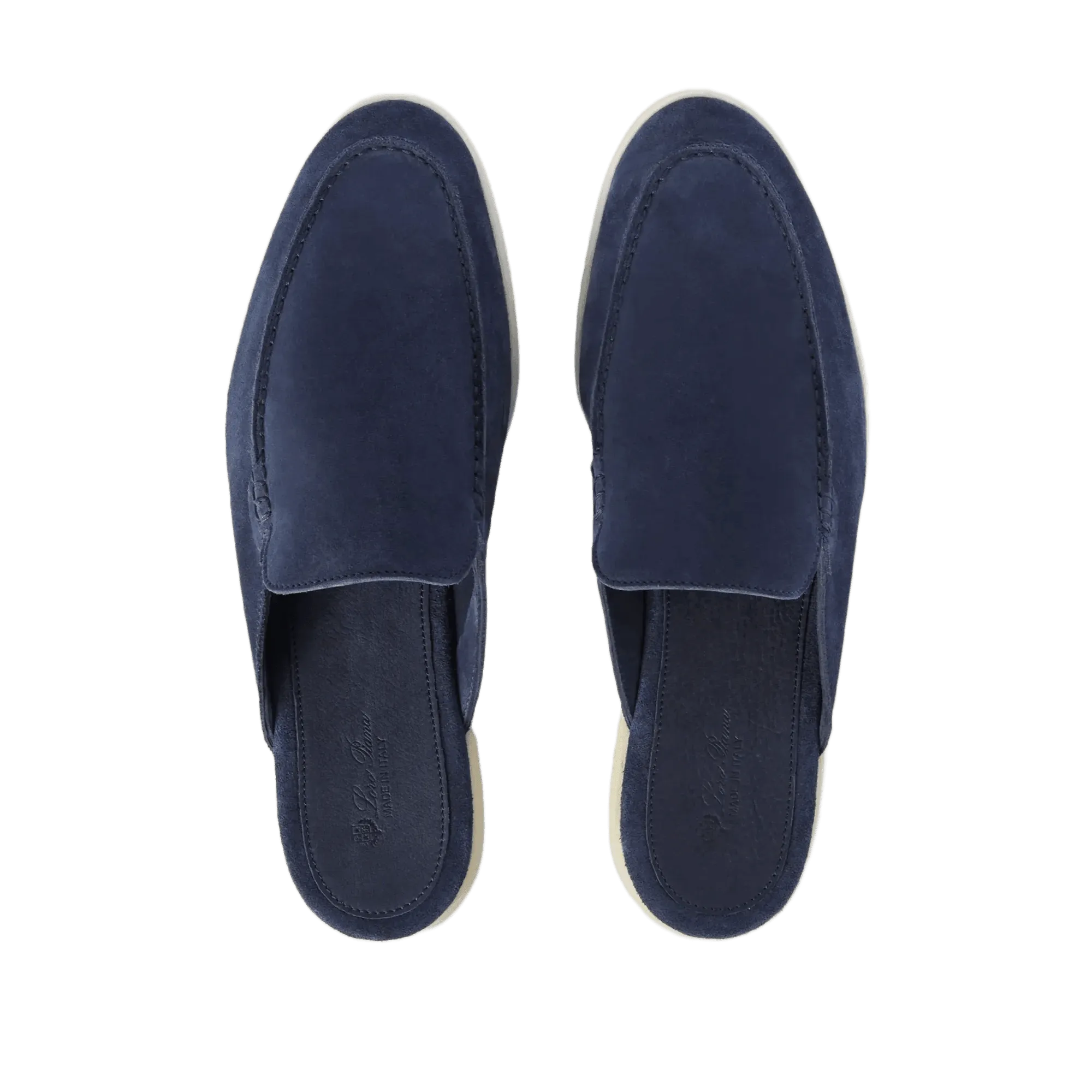 Loro Piana Men's Babouche Walk Loafers