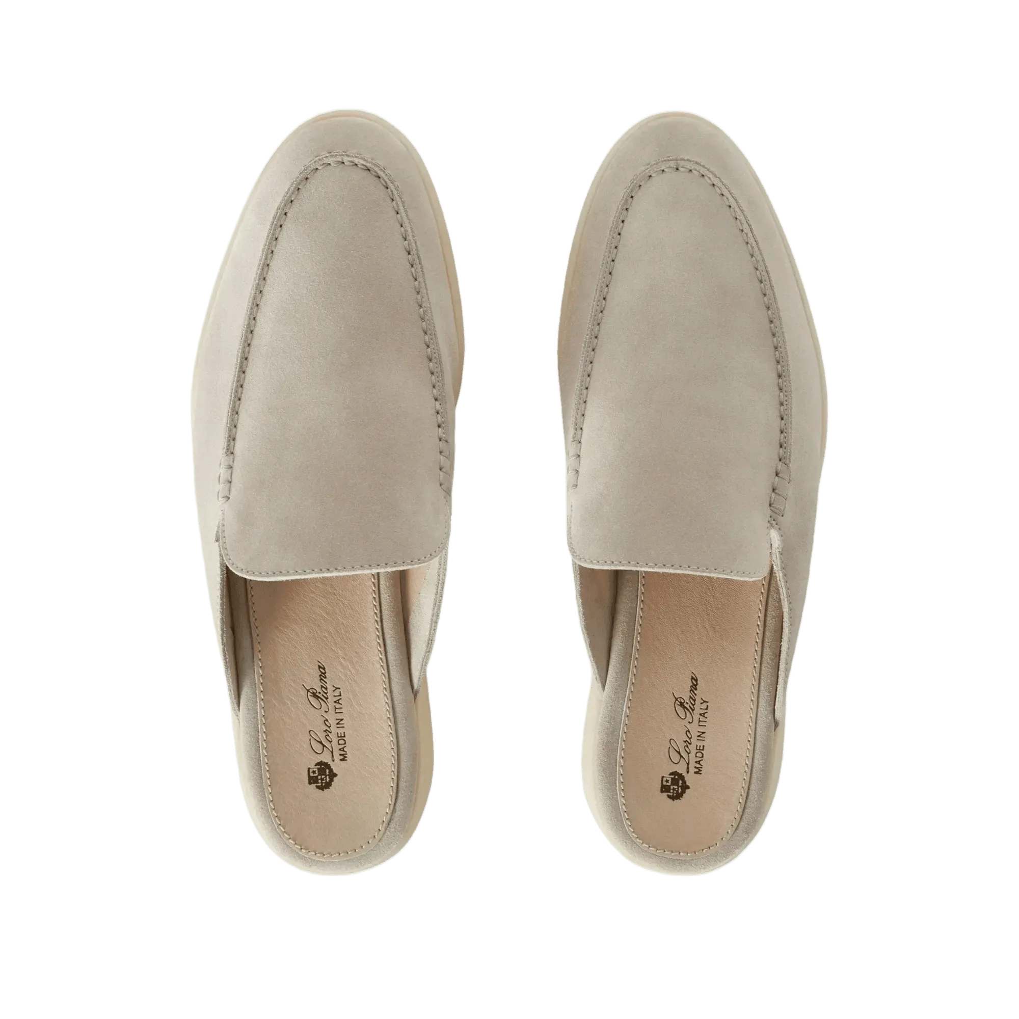 Loro Piana Men's Babouche Walk Loafers
