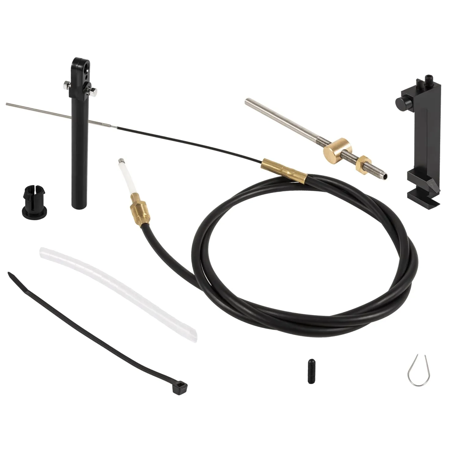 Lower Shift Cable 865436A02 for MerCruiser Stern Drives - Compatible with Alpha One & Alpha One Gen II MC-I, MR(1978 & Newer), Replacement for 19543A10,19543A8,GLM 21451,Mallory 9-72100