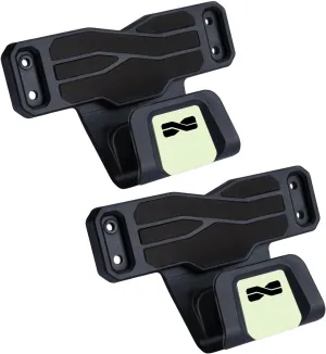 Magnetic Gun Holder with Safety Trigger Guard Protection, Gun Mount for Car, Vehicle, Truck, Walls, Desks, Gun Magnet for Pistols Revolver Shotgun Wall Mount Lock Luminous Sticker Design