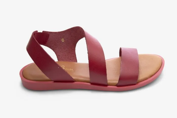 Marmi Shoes Women's Sesto Meucci Seko - Rojo Calf