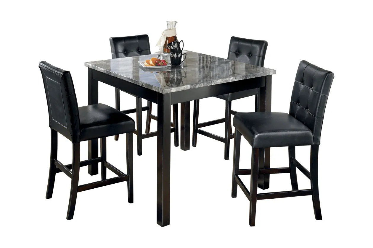 Maysville Counter Height Dining Table and Bar Stools (Set of 5) - D154-223