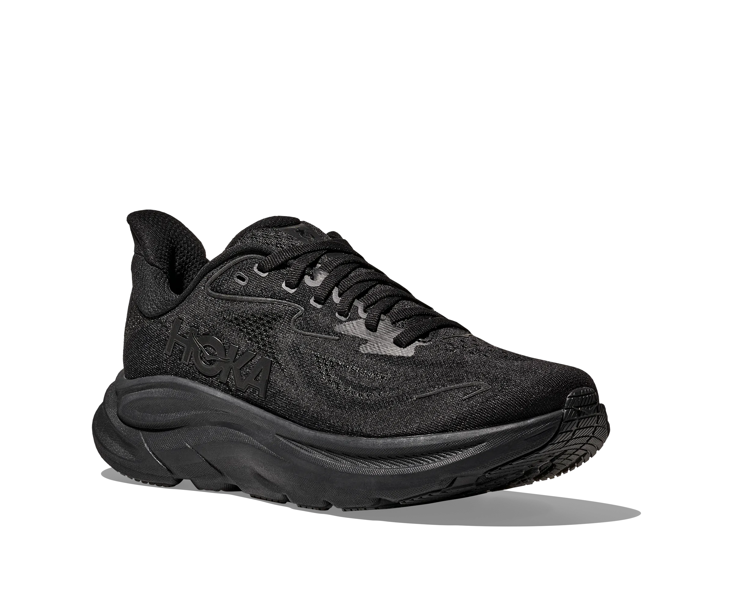 Men's Clifton 10 (BBLC - Black/Black)