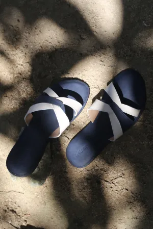 Mina Sandal Navy