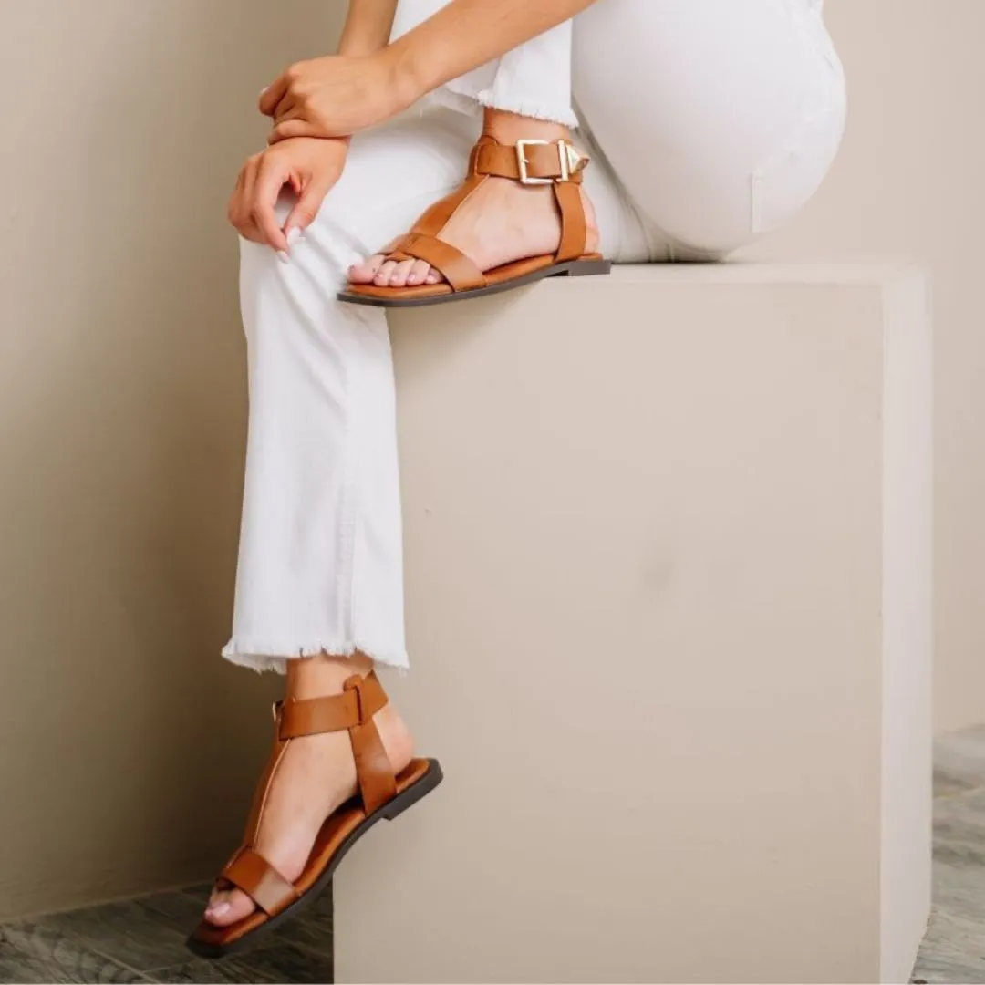 Modapasso Ava Ankle Buckle Sandal