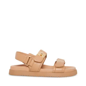 MONA TAN LEATHER SANDAL