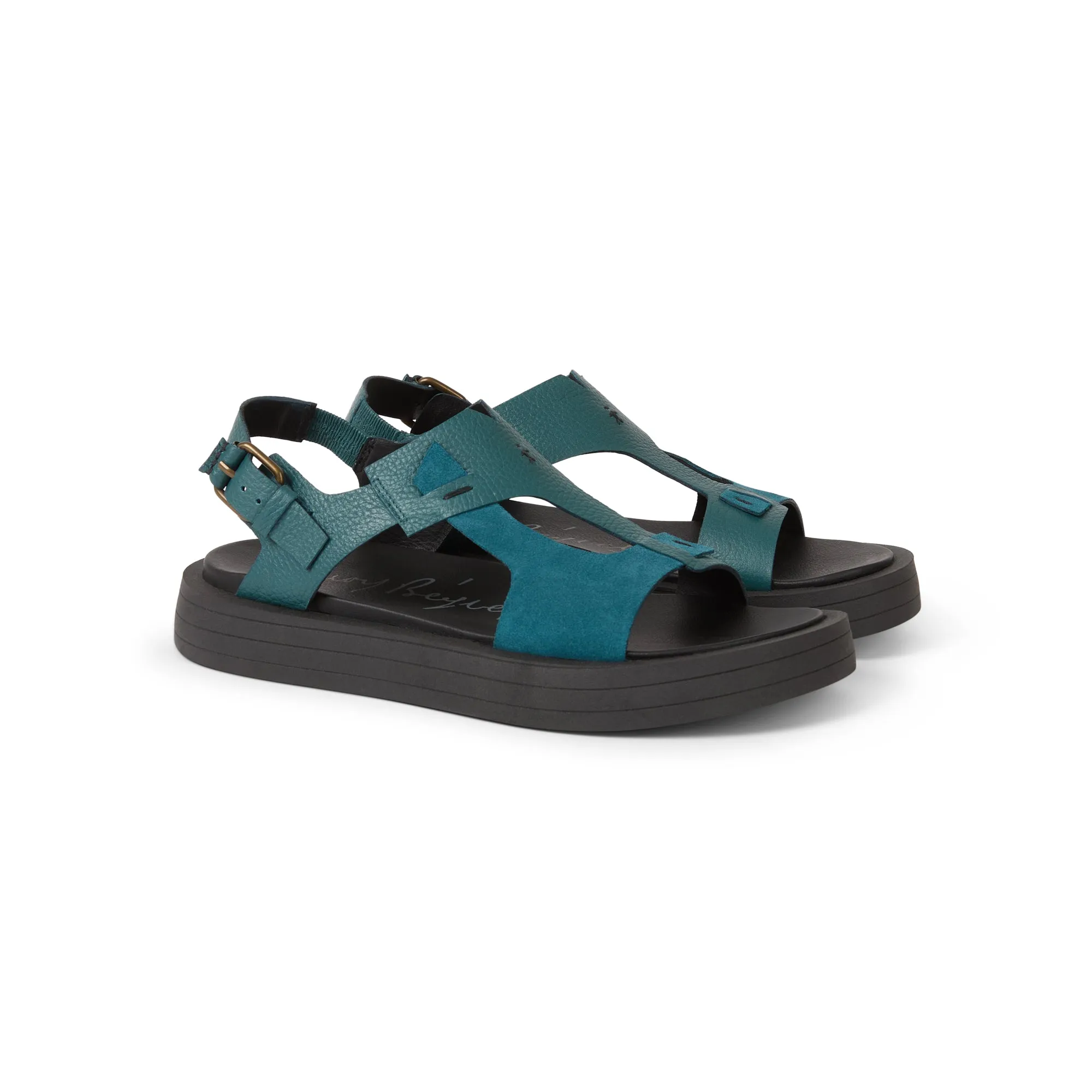 Muflone & Suede Sandal