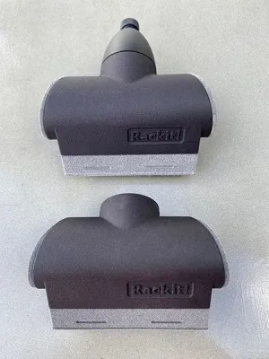 NEW VERSION 2.0 Rackit! ® 2.0 Hands-free Harmonica Microphone by BlowsMeAway Productions Includes Free USA Shipping. Please Read All Info Below