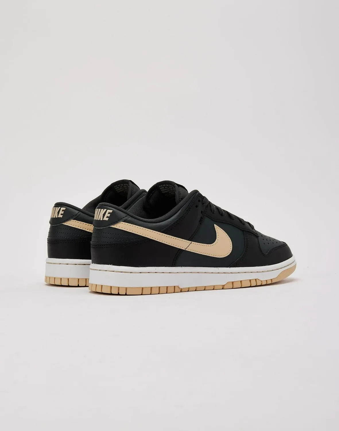 Nike Dunk Low Black Midnight Navy Tan DV0831-005 Shoe Sneaker Trainer