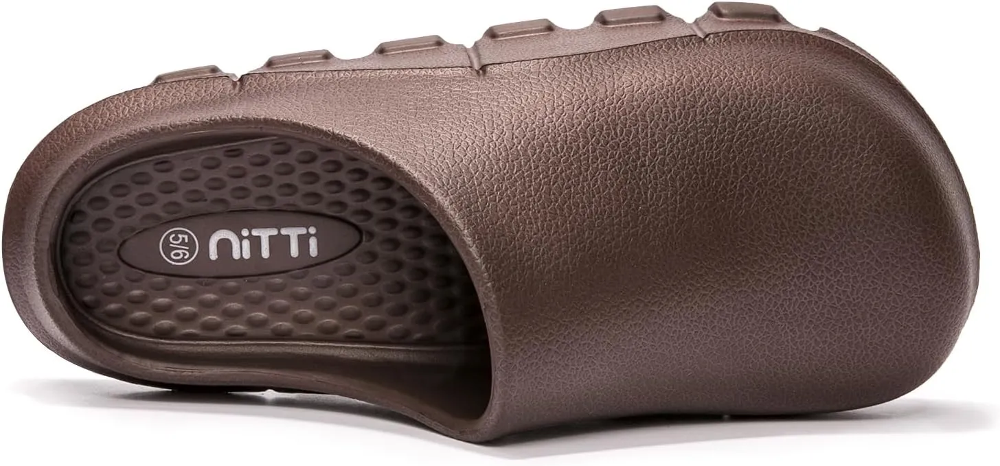 NITTI Women's Arch Support EVA Garden Shoes for Women - Comfort Waterproof Slip-on Outdoor Beach Mules Sandal Ladies Classic Closed Toe Clogs