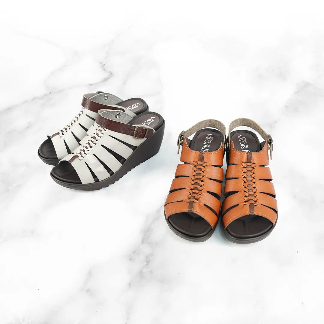 No.8310A Foot Print Insole Comfort Sandal