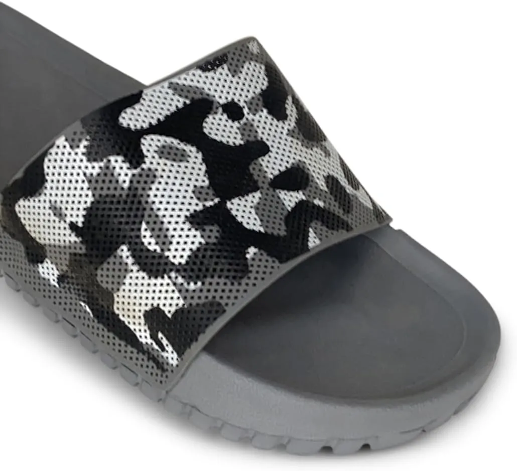 NORTY Men’s Slides Sandal Sport Sandals Open Toe Slip on Indoor Outdoor Shoes