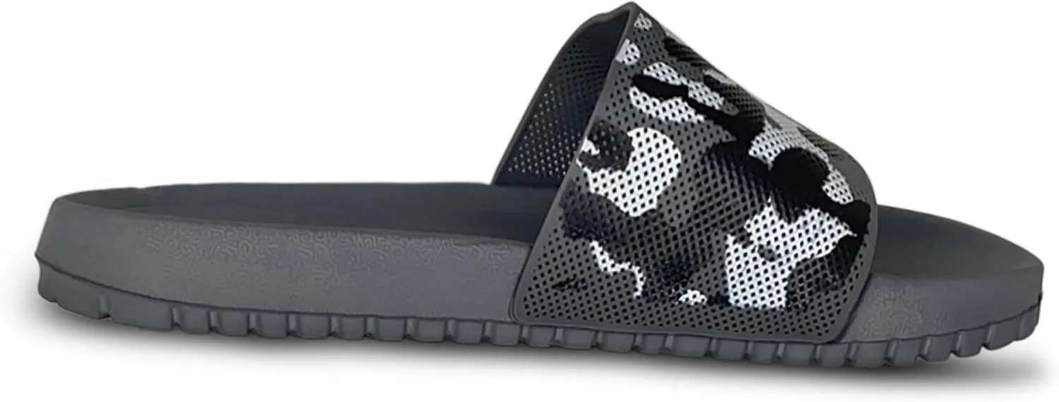 NORTY Men’s Slides Sandal Sport Sandals Open Toe Slip on Indoor Outdoor Shoes