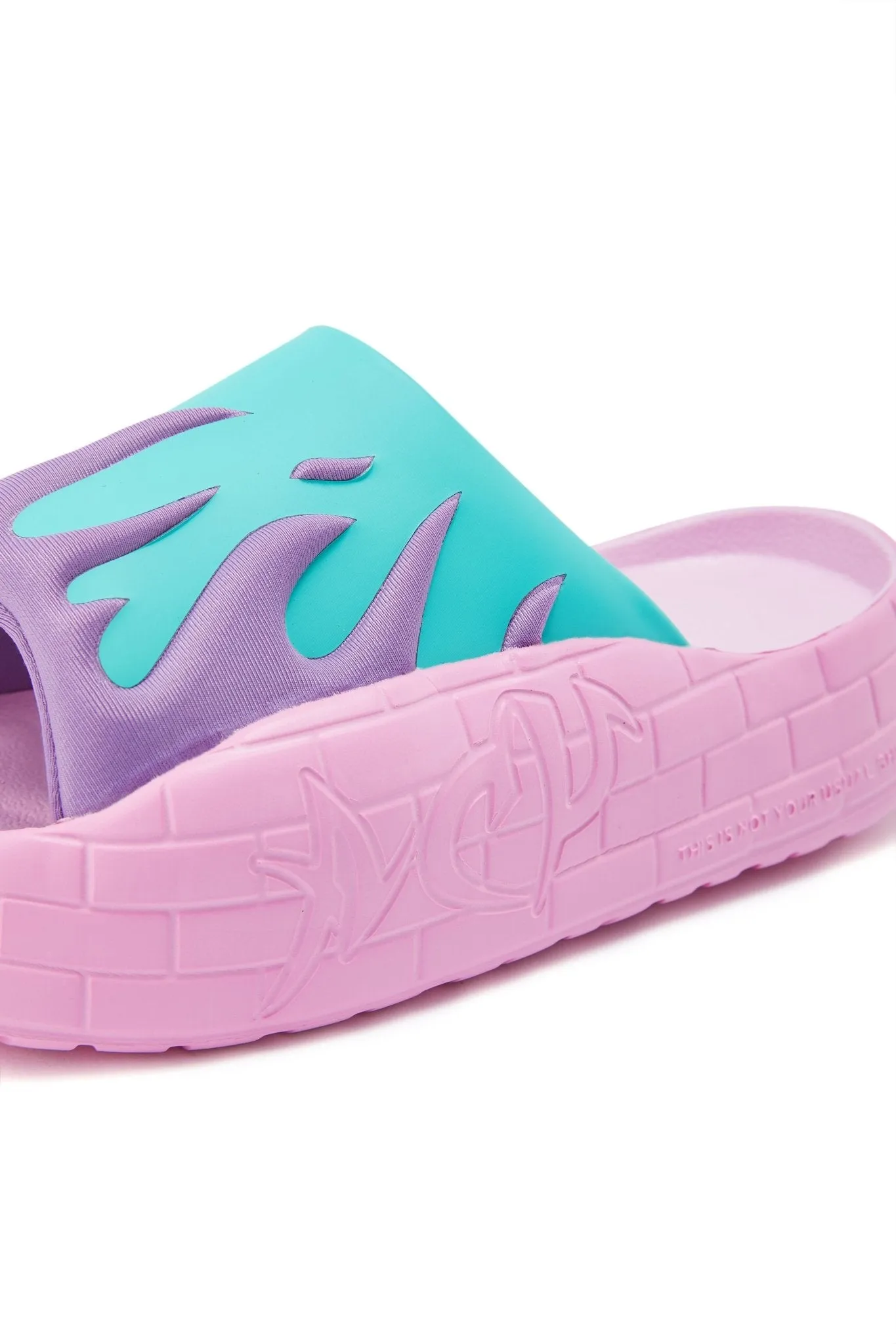 NYU SLIDE PURPLE MINT