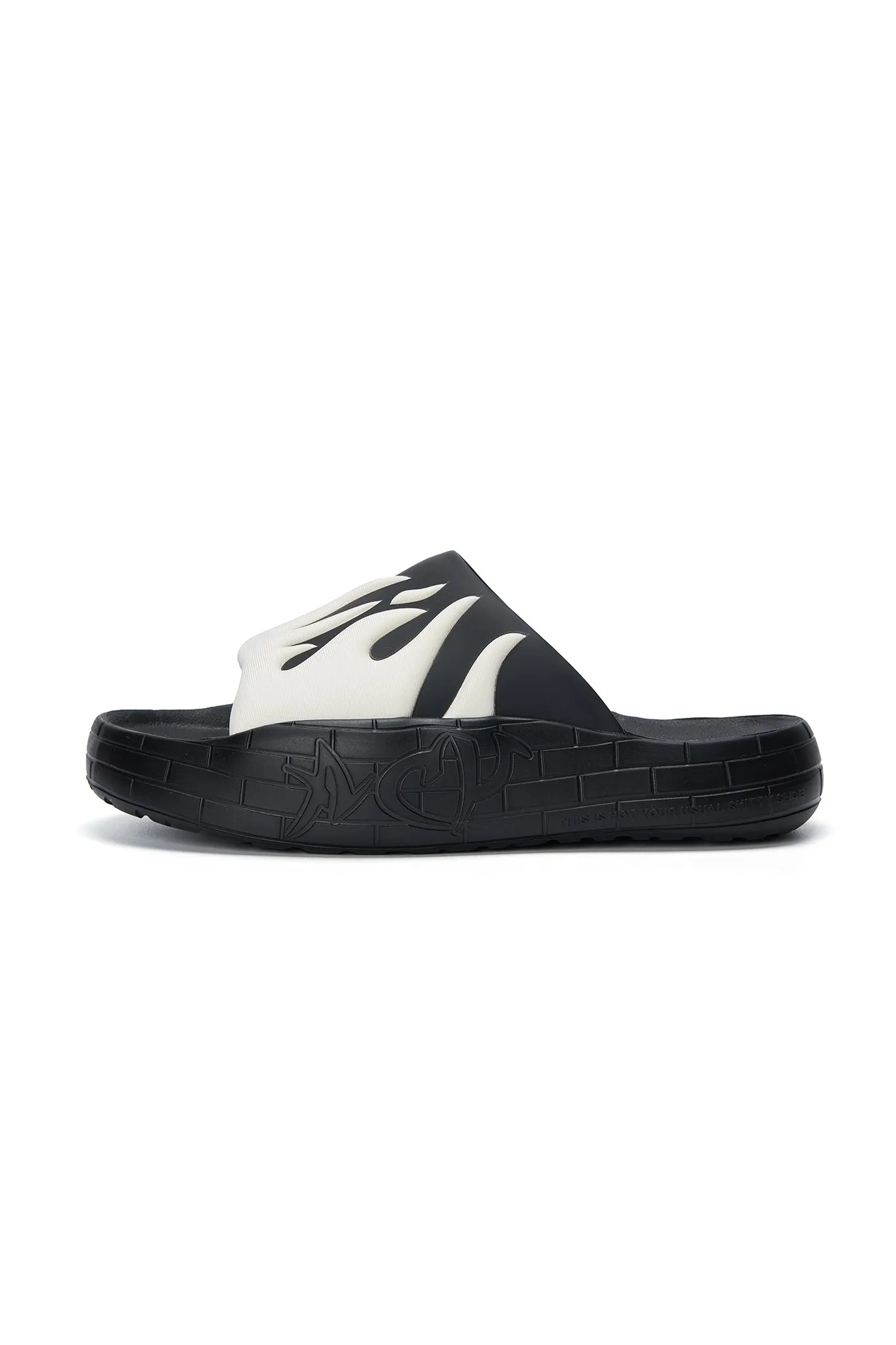 NYU SLIDE WHITE/BLACK