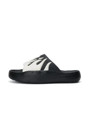 NYU SLIDE WHITE/BLACK