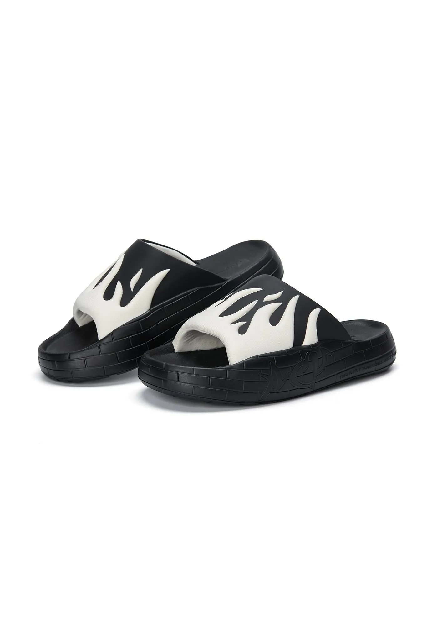 NYU SLIDE WHITE/BLACK