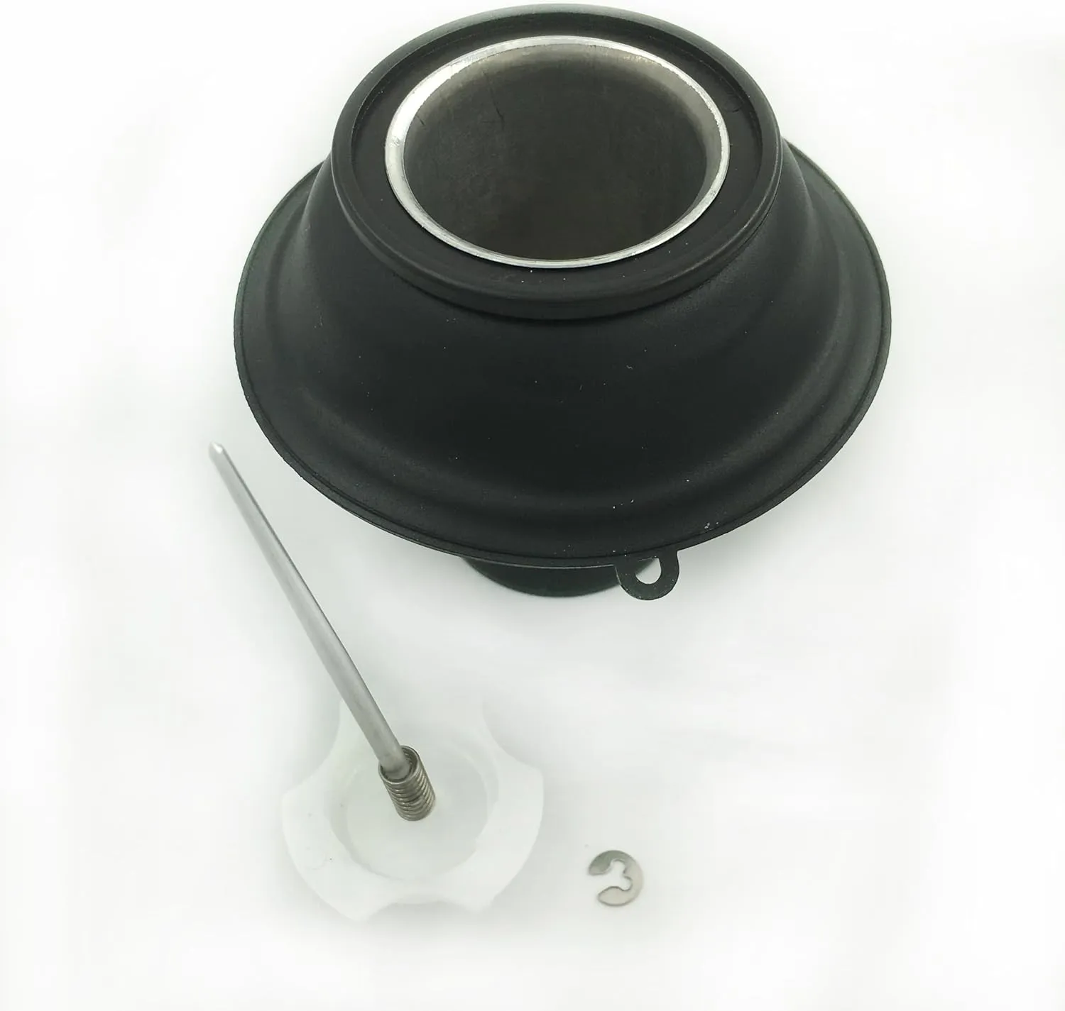 One Pack Motorcycle Rubber Carburetor Membrane Bowl, Carb Slide Vacuum Diaphragm Valve Piston Needle Spring Kit Set For Honda VT1100C2 Shadow A.C.E. 1998 OEM NO. 16111-MAA-A00
