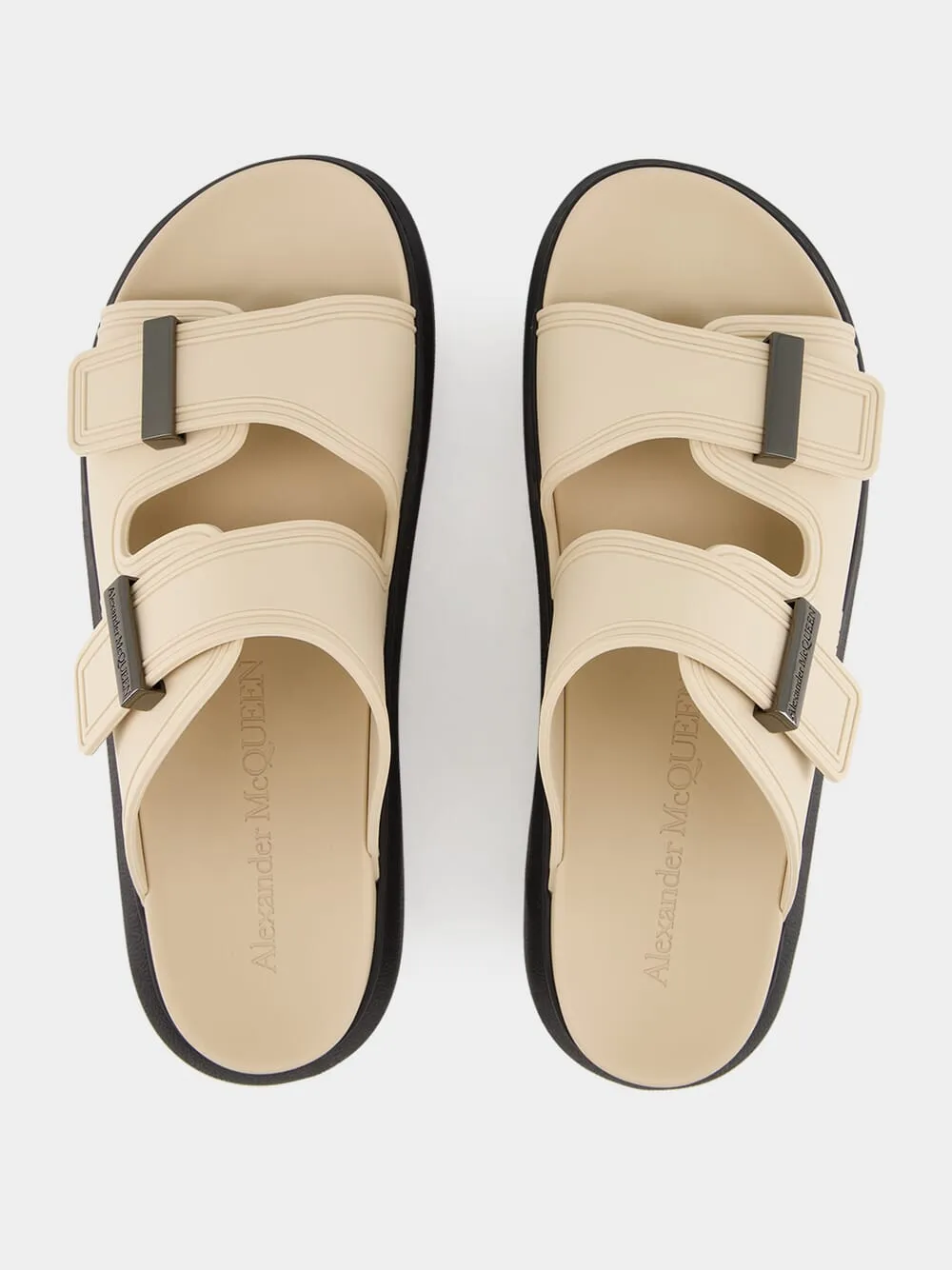 Parchment and Black Hybrid Slide