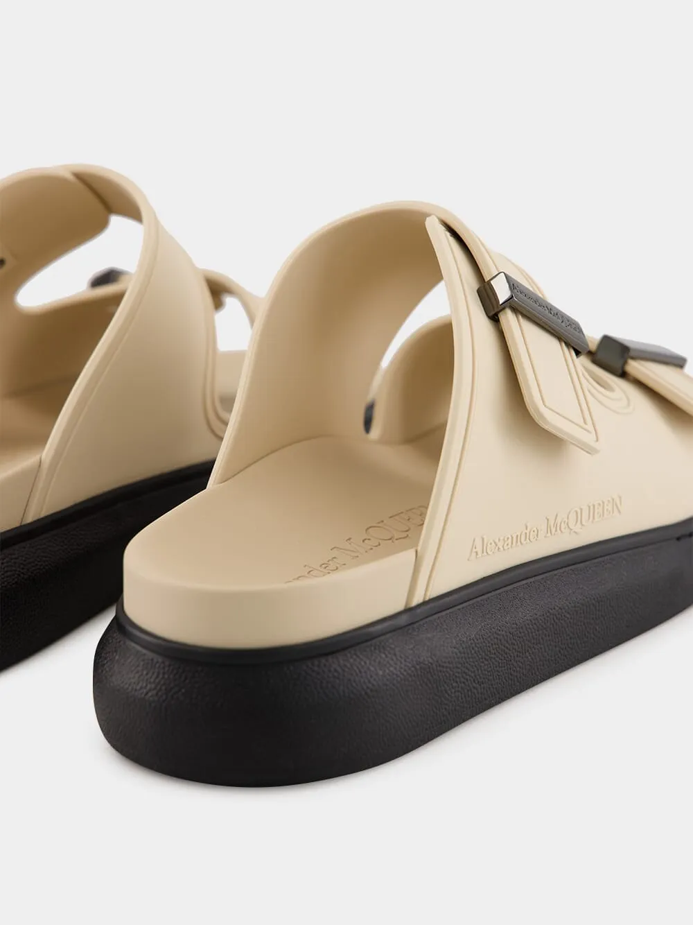 Parchment and Black Hybrid Slide