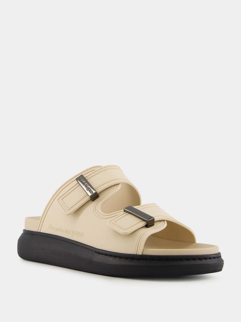Parchment and Black Hybrid Slide