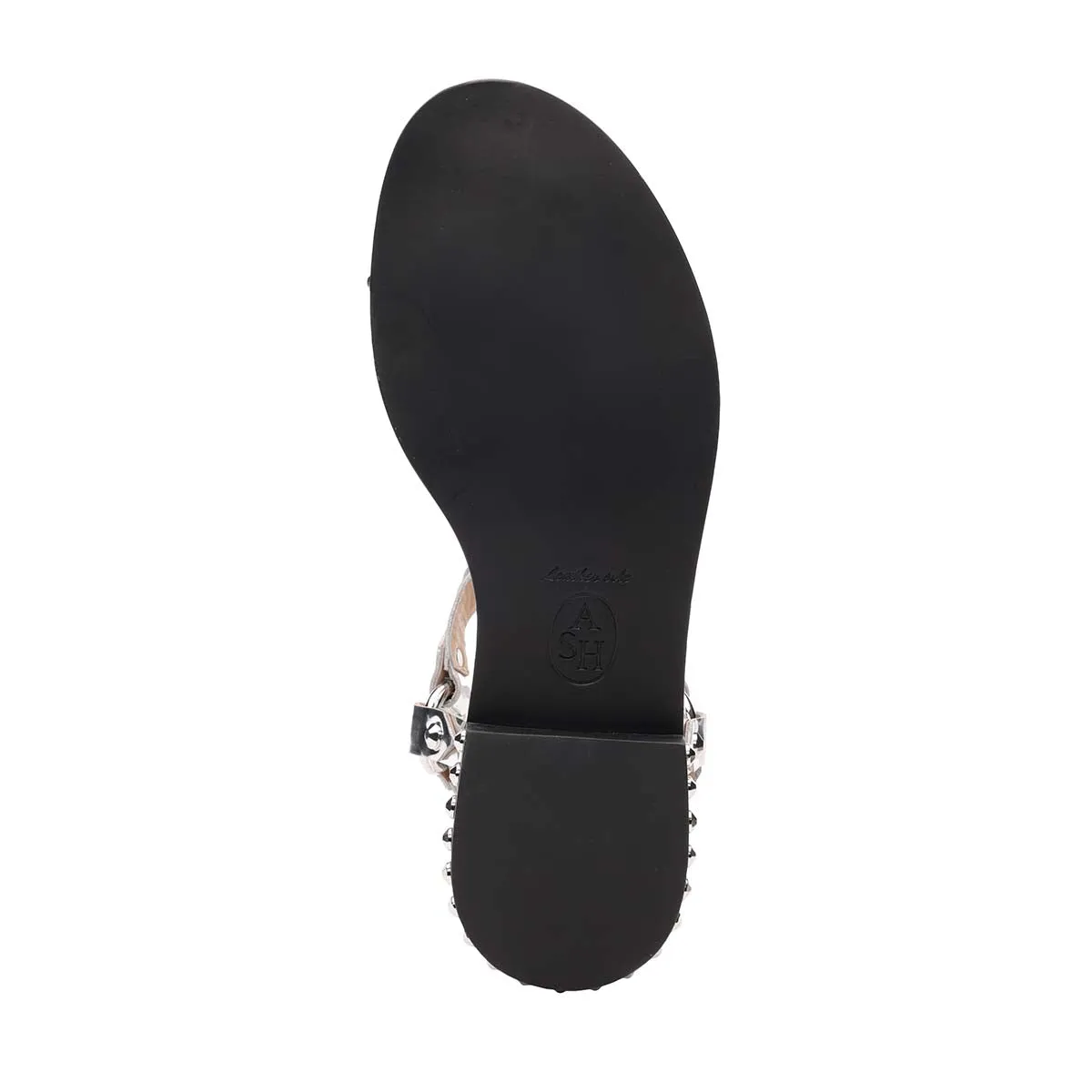 Patsy Metallic Studded Flat Sandal