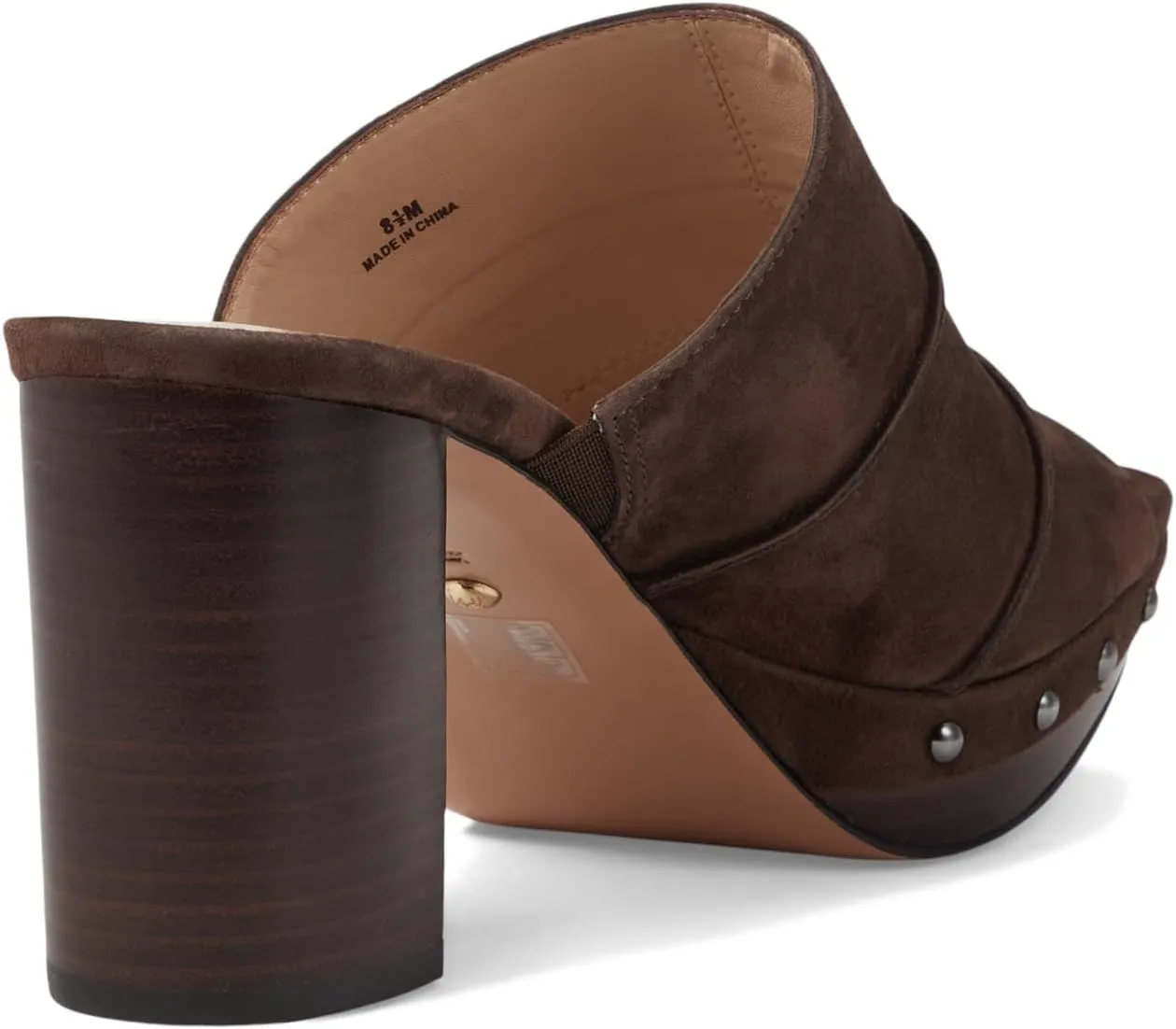 Pelle Moda Amery - Heels for Women - Synthetic Lining - Leather Outsole - Square Toe - Synthetic Footbed