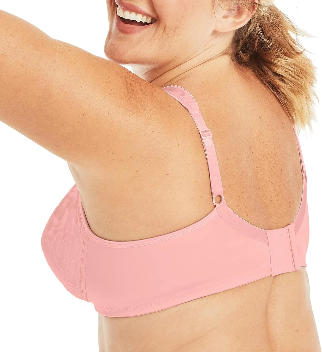 Playtex Women's Wireless Bra, 18 Hour Plus-Size Bras Available, Ultimate Lift, Moisture-Wicking, Single or 2-Pack